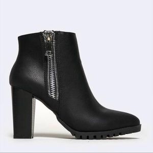 Black Heeled Booties